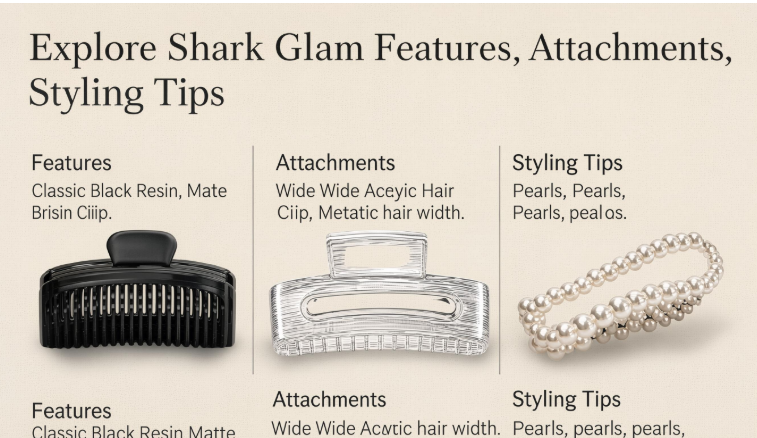 Explore Shark Glam Features, Attachments, Styling Tips