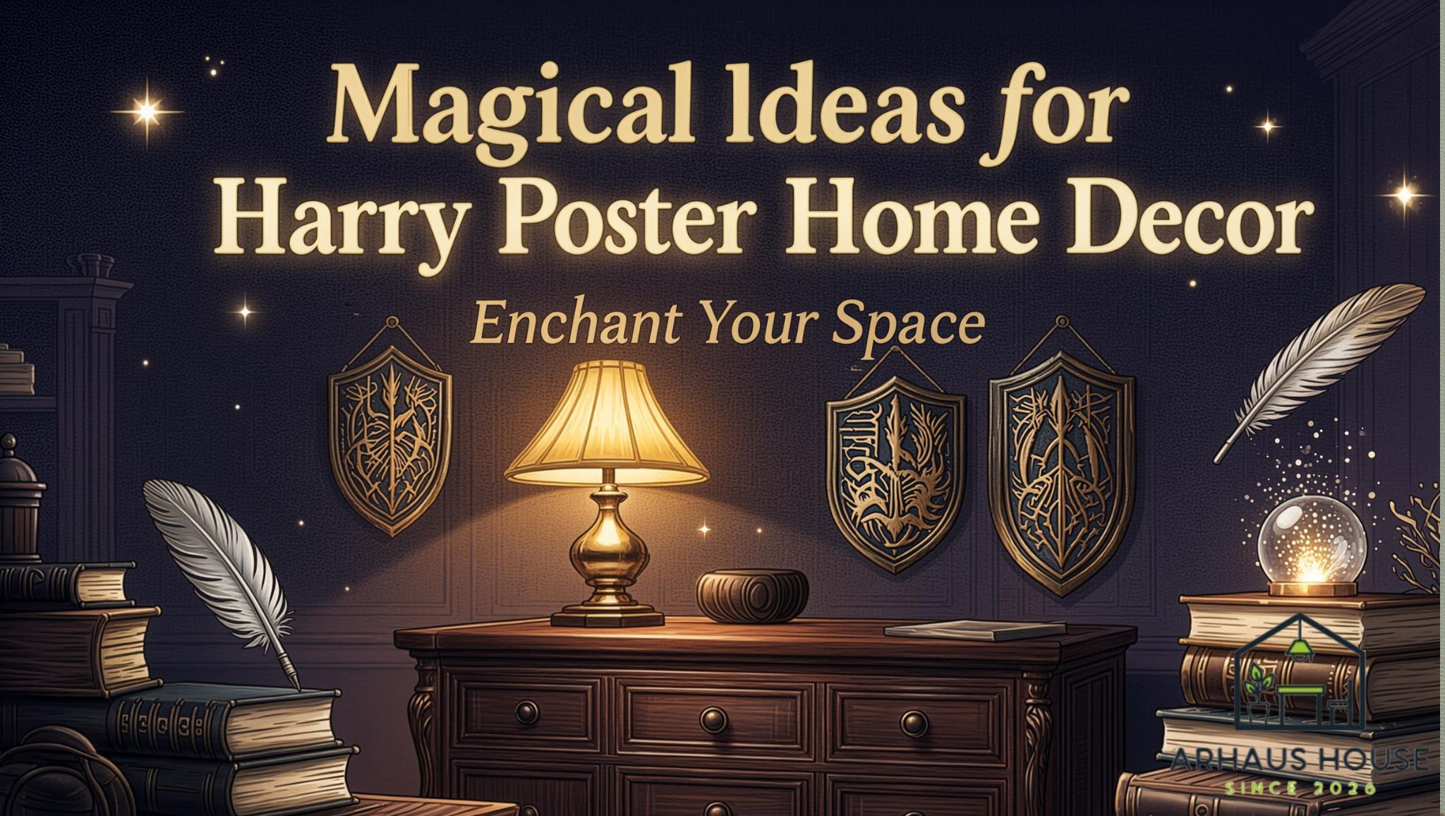 Magical Ideas for Harry Potter Home Decor | Enchant Your Space