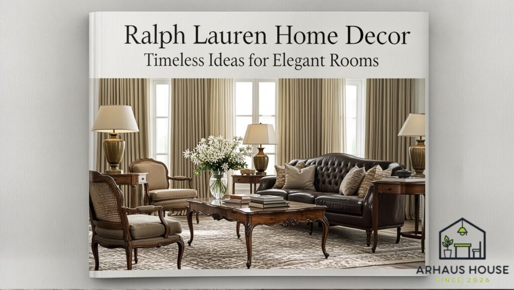 Ralph Lauren Home Decor: Timeless Ideas for Elegant Rooms
