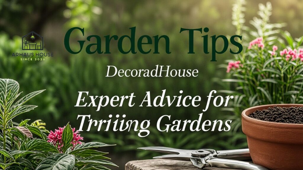 Garden Tips DecoradHouse: Expert Advice for Thriving Gardens